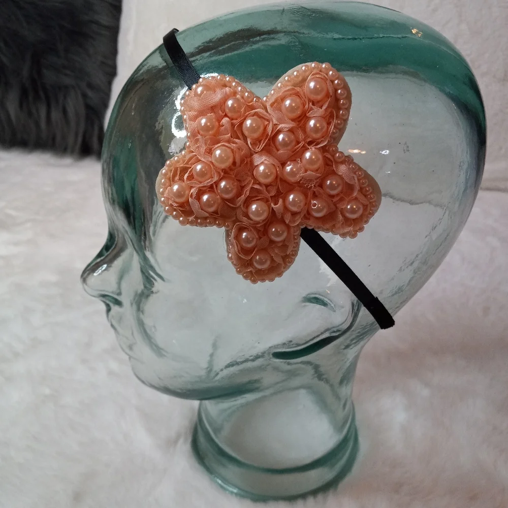 Star Pearl Coquette Headbands 2 pieces
